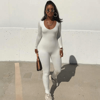 LuxeCurve™ Sculpting Square Neck Long Sleeve Bodysuit