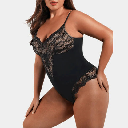 LuxeCurve™ Lace Sculpting Bodysuit