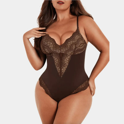 LuxeCurve™ Lace Sculpting Bodysuit