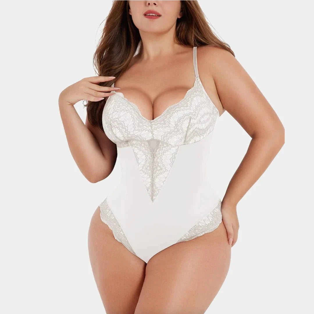 LuxeCurve™ Lace Sculpting Bodysuit