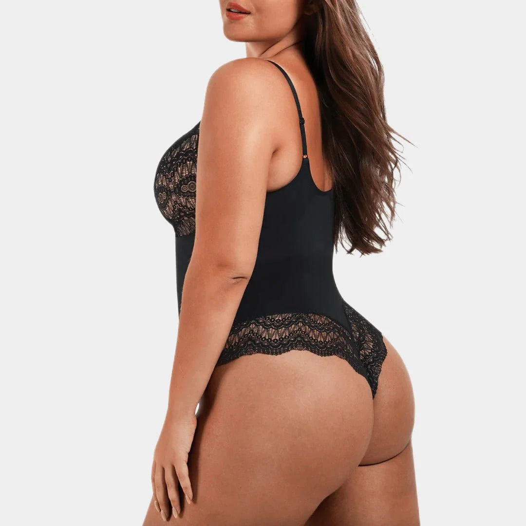 LuxeCurve™ Lace Sculpting Bodysuit